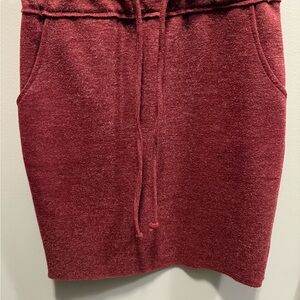 Women's Red Casual Skirt size small